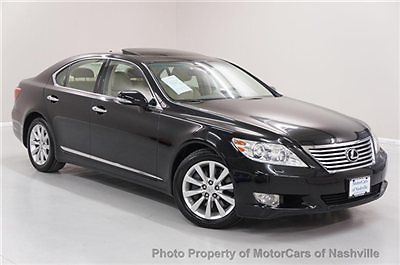 7-days *no reserve* &#039;11 ls460 awd bac n/l sound xenon warranty carfax best deal