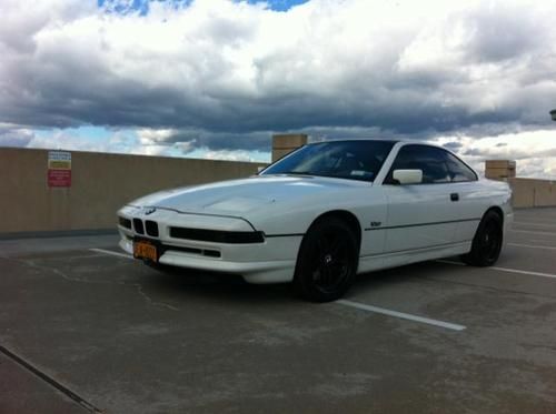 No reserve! 1991 bmw 850! dinan chip, new interior! amazing!