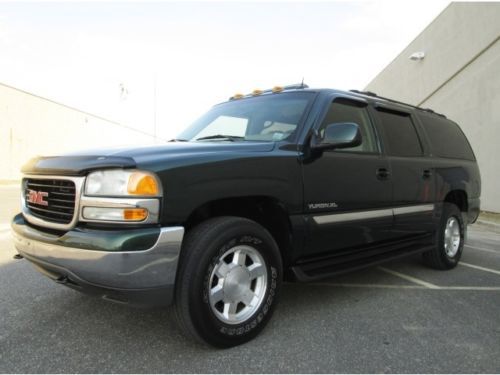 2004 gmc yukon xl slt 4wd leather moonroof dvd loaded sharp look