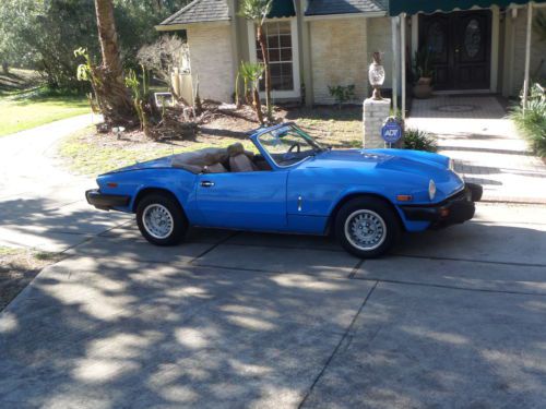 1980 triumph spitfire base convertible 2-door 1.5l