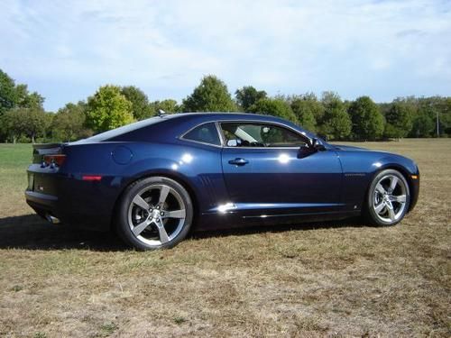 2012 chevy camaro 2lt v6 rs package metallic imperial blue