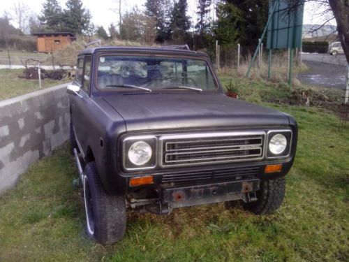 1975 international scout ii 2-door 5.6l