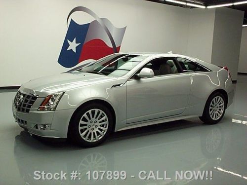 2012 cadillac cts performance coupe rearview cam 12k mi texas direct auto
