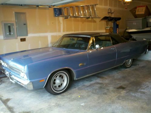 1969 plymouth fury iii  2 door convertible