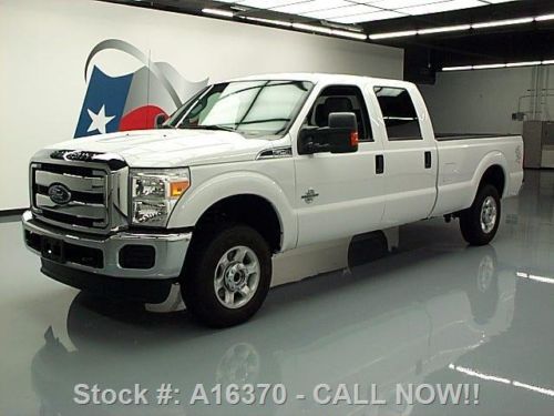 2014 ford f-250 crew diesel 4x4 long bed 6-pass 16k mi texas direct auto
