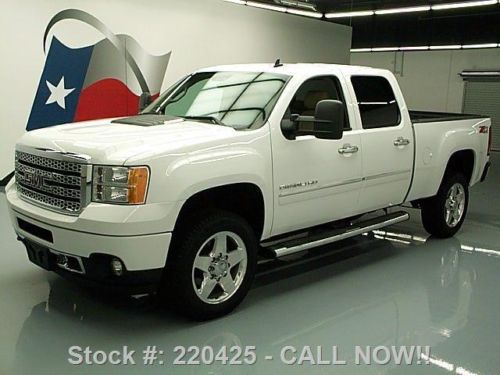 2013 gmc sierra 2500 denali hd z71 4x4 diesel nav 11k texas direct auto