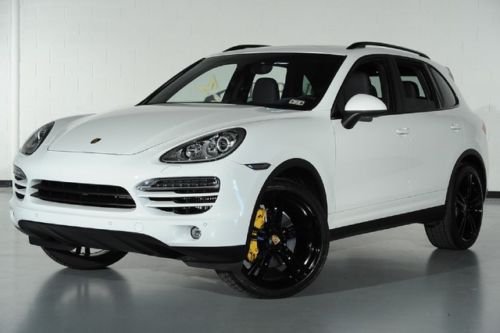 2013 cayenne diesel  premium package plus  bose audio  turbo wheels  warranty