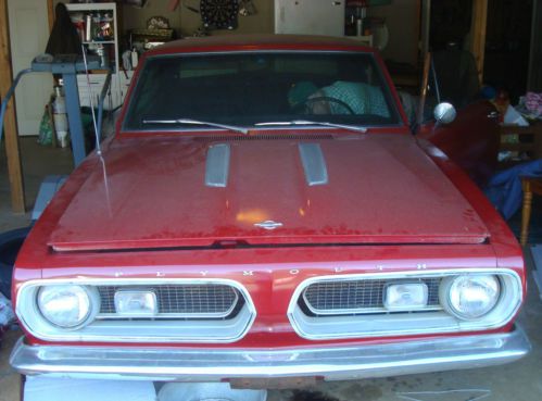 1967 plymouth barracuda-82 yr old owner