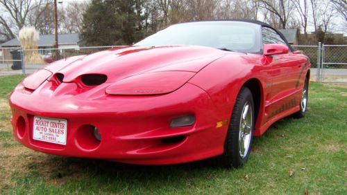 2000 pontiac firebird trans am convertible 2-door 5.7l ws6 ram air beautiful car