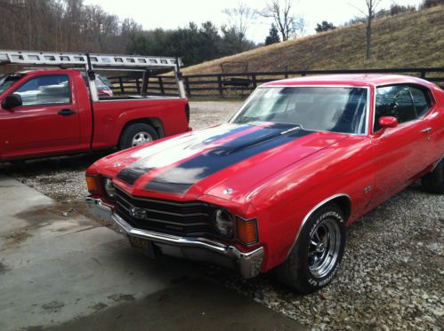 1972 chevrolet chevelle malibu hardtop 2-door 5.7l