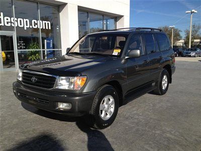 1998 toyota land cruiser - four wheel drive - extremely clean - warranty! 4x4 4
