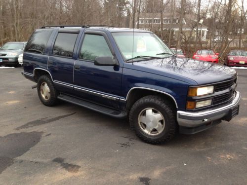 1999 chevrolet tahoe lt sport utility 4-door 5.7l