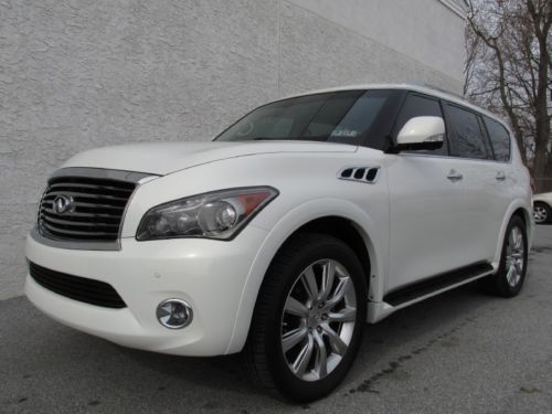 2011 infiniti qx56 | theater package | 8 passengers