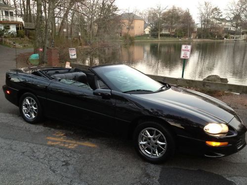 2002 CHEVROLET CHEVY CAMARO CONVERTIBLE 29K BLACK SHOWROOM MINT CLEAN LOW MILES, US $15,900.00, image 3