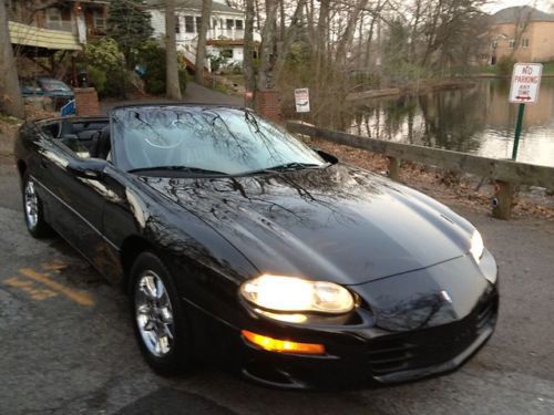 2002 CHEVROLET CHEVY CAMARO CONVERTIBLE 29K BLACK SHOWROOM MINT CLEAN LOW MILES, US $15,900.00, image 5