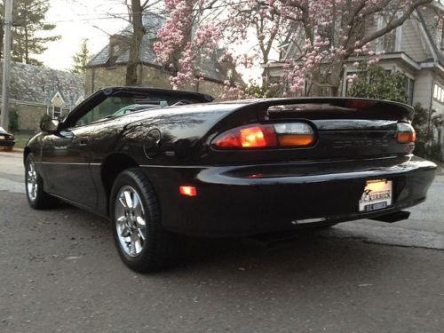 2002 CHEVROLET CHEVY CAMARO CONVERTIBLE 29K BLACK SHOWROOM MINT CLEAN LOW MILES, US $15,900.00, image 14