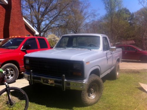 This truck is in very good condition for a 1986 model.