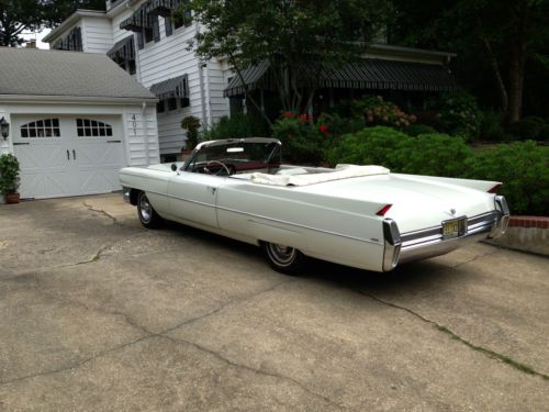1964 cadillac deville convertible - last of the classic fins