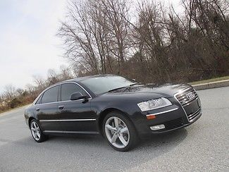 2008 audi a8l navigation awd quattro heated seats sunroof clean car serviced