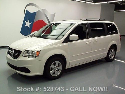 2013 dodge grand caravan sxt stow n go roof rack 37k mi texas direct auto