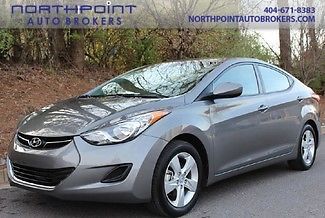 2013 hyundai elantra gls gray one owner clean carfax low miles!