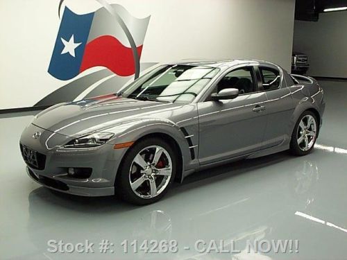 2004 mazda rx-8 6-speed sunroof nav htd leather 48k mi texas direct auto