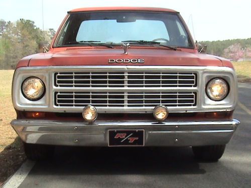 Dodge d100 stepside with 360. lil red express potential. stout southern mopar !