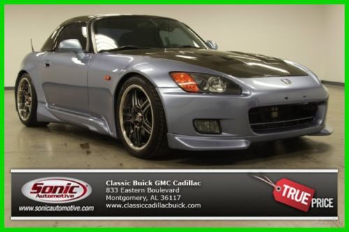 S2000 - carbon fiber hardtop and carbon fiber hood - wheels - lowered - exhaust