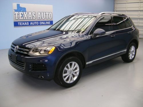 We finance!!!  2013 volkswagen touareg awd heated leather bluetooth texas auto