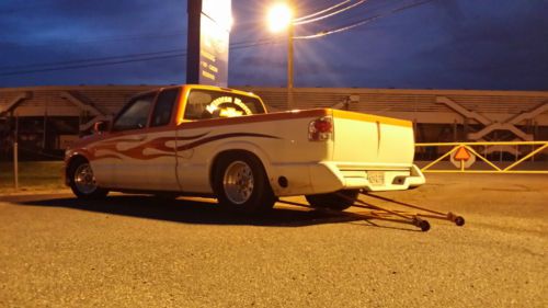 1995 chevy s10 lowered flamed custom fast shaved