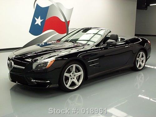 2013 mercedes-benz sl550 convertible nav rear cam 1k mi texas direct auto