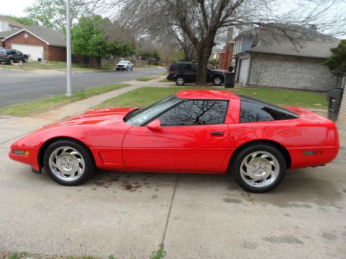 1995 corvette lt1 6 speed 32,850 orig.miles leather, dual pwr seats &amp; lumbar