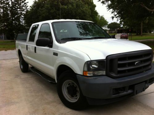 2004 ford f-250 super duty xl crew cab pickup 4-door 5.4l