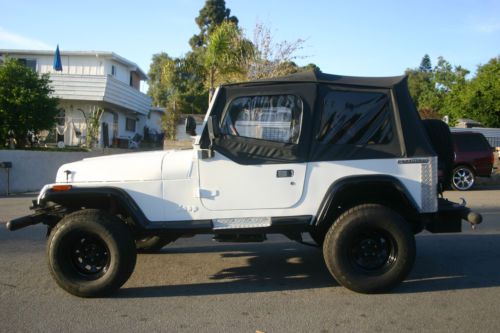 1989 jeep wrangler base sport utility 2-door 4.2l