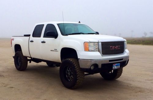 Gmc sierra 2500hd duramax 6.6l turbo diesel z71 4x4 6.5&#034; lift 37&#034; open country