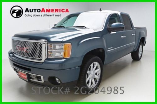 We finance! 22126 miles 2011 gmc sierra 1500 denali 6.2l v8 16v bose onstar