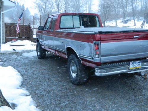 1995 ford f250 extended cab 8' box 4x4, US $4,200.00, image 5