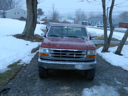 1995 ford f250 extended cab 8' box 4x4, US $4,200.00, image 6