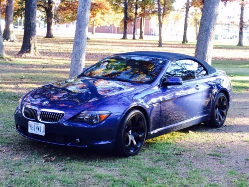 2005 bmw 645ci convertible sport / cold weather pkg, possible trade