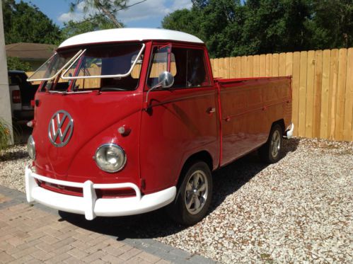 1959 vw type 2 single cab transporter