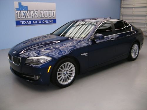 We finance! 2011 bmw 535i xdrive twin turbo roof nav heated seats 31k texas auto