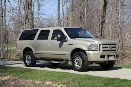 2005 ford excursion limited 4x4 - diesel