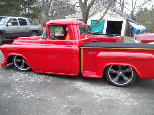 1957 chevy pick up truck custom not rat rod show and go