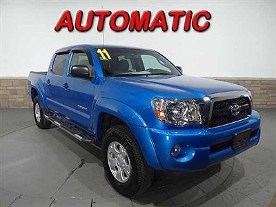 Prerunner low miles crew cab truck gasoline 4.0l v6 fi dohc 24v speedway blue me