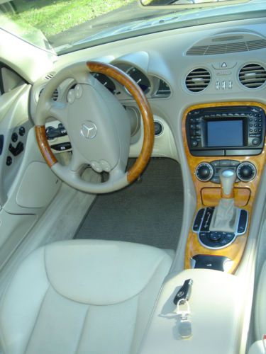 2003 Silver exterior/Stone Two-Tone leather Mercedes Benz SL500, US $19,000.00, image 7