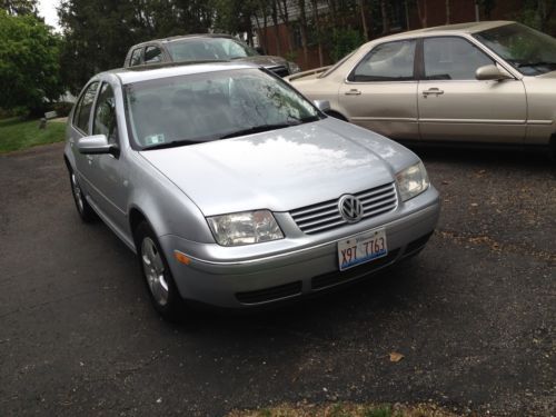 2004 vw jetta gls silver sunroof leather interior 2.0l auto gas 102k miles