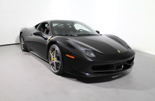 458 italia 7 year maint included remaining ferrari approved cpo low miles