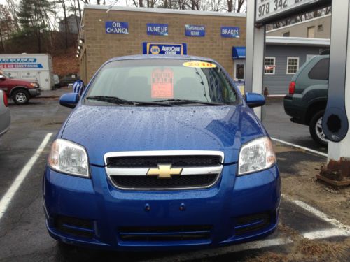 2010 chevrolet aveo ls sedan 4-door 1.6l