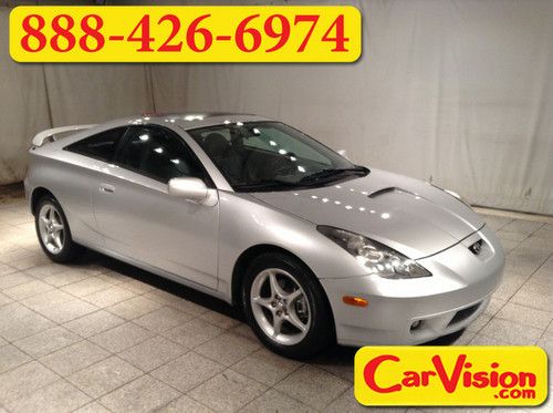 00 toyota celica gts leather moonroof alloys 2 door auto rear spoiler 1.8l i4