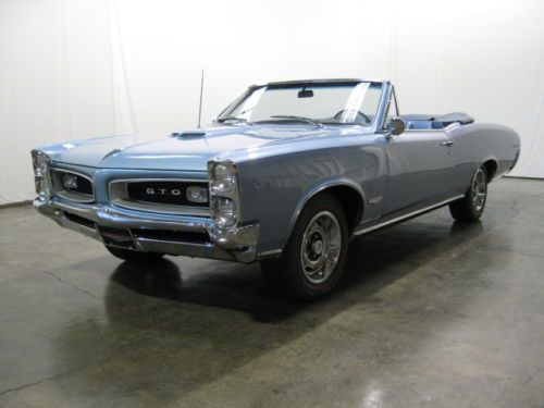 Pontiac gto convertible - body off frame restoration